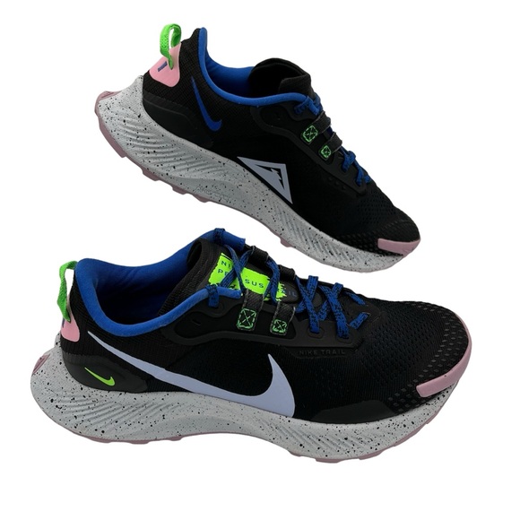 Nike Women's Pegasus Trail 3 Running Shoes Black Size 8 - Picture 4 of 11